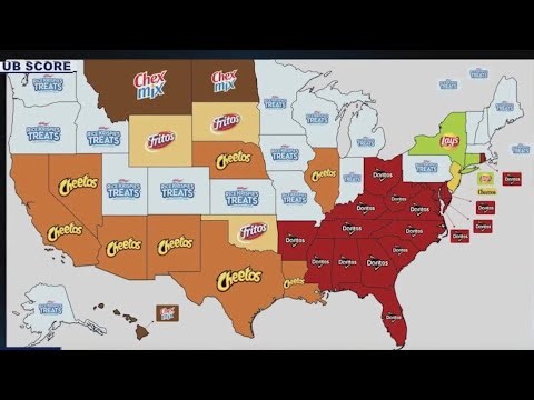 What's the most popular snack in U.S.?