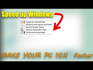 make windows 10 faster |How to clean delivery optimization cache | clean delivery optimization !