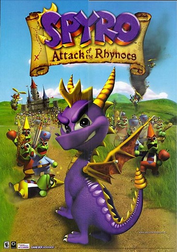 Spyro - Attack Of The Rhynocs ROM Free Download for GBA - ConsoleRoms