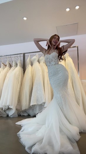 🫶🏼🫶🏼 #bridal #weddingtiktok #bride2024 #wedding #fyp #fashion #bridaltiktok #thebridehamburg #weddingdress #mermaid #goviral