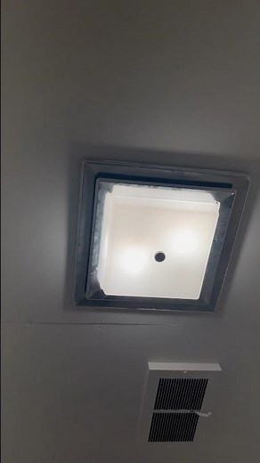 Vintage NuTone Vent-A-Lite Bathroom Exhaust Fan