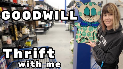 Watch how I scour the Goodwill shelves for rare and valuable items