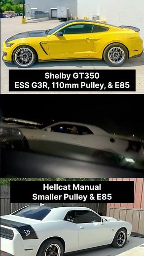 ESS "G3R" Supercharged Shelby GT350 🆚 Bolt On E85 Hellcat