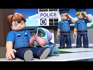 ROBLOX Brookhaven 🏡RP - FUNNY MOMENTS: Police Dog Sad Story | Roblox Master