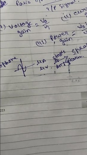 Amplifier Gain Explained: Voltage, Current & Power Gain with Examples
