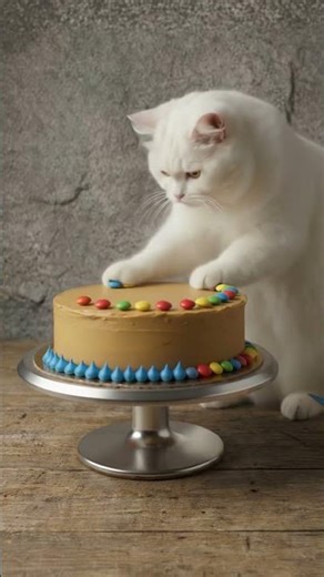 AiCake Decoration Candy Land_Cat