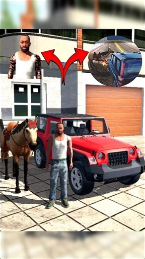 SCORPIO ACCIDENT HORSE🥺 ll INDIAN BIKE DRIVING 3D ll #shorts #gaming #indianbikedriving3d