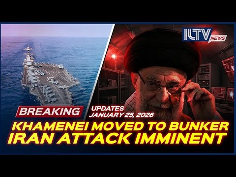 Israel Daily News - January 25, 2026 | Khamenei Moved To Underground Bunker