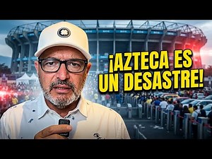 🚨Abusos y corrupción por las medidas en el Estadio Azteca 🚨 América vs Cruz Azul, un desastre