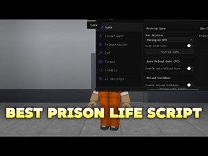 Roblox Best prison life Script | Hook duel Silent aim Aimlock Eap teleport auto guns And many more
