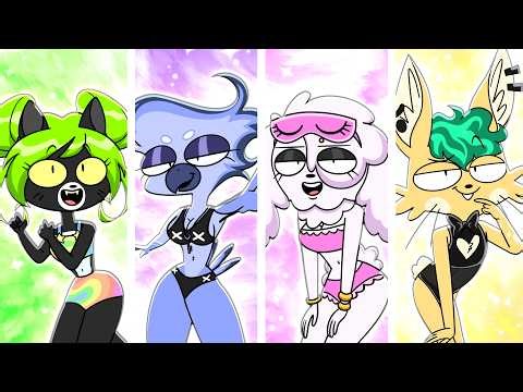 Flo's Best Friends Forever Adventure / Rocky Rakoon Animation Meme Mega Mix #tiktok #funny #trending