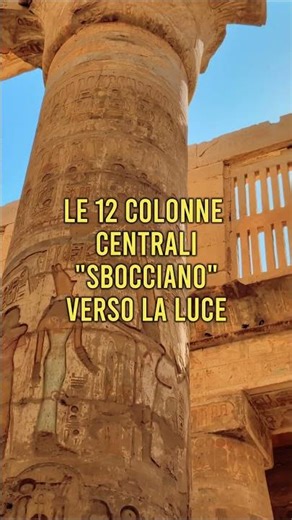 SALA IPOSTILA: una metafora della creazione #egitto #travel #archeologia #karnaktemple #luxoregypt