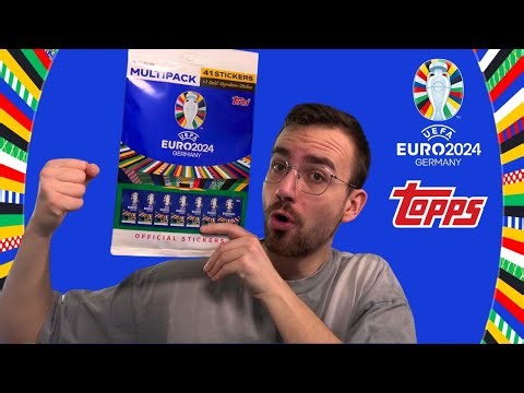 Topps UEFA EURO 2024 Germany STICKER Multipack