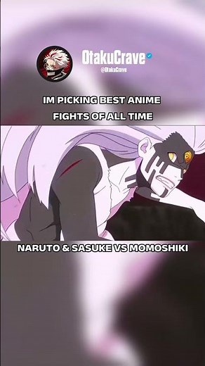 Naruto & Sasuke VS Momoshiki #anime #naruto