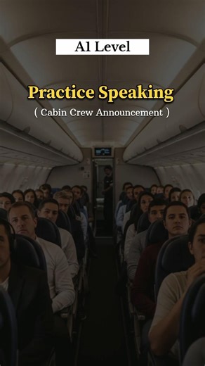 Practice Cabin Crew Announcement in French 🇨🇵✈️#usa#uk#usashorts#ukshorts#korea#america#fyp#viral