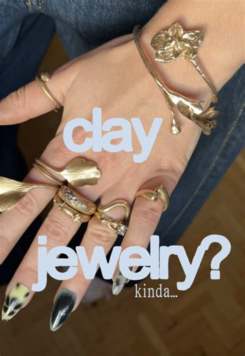 Cool jewellery used to feel either impossible to find or impossible to afford. Then I discovered metal clay and got ✨obsessed✨ with golden clay Follow along and I’ll show you how simple it is to make jewellery that looks actually good (even if you’re a beginner). #metalclay #diyring #diyjewelry #homemadejewelry #handmadejewelry