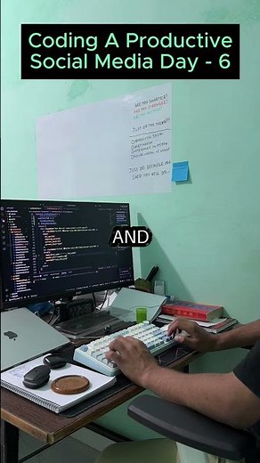 [DAY - 6] Coding A Productive Social Media #python #tech #startup #coding #systemdesign #programming