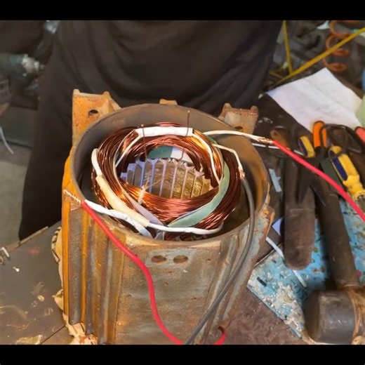 135K views · 1.7K reactions | Talented Mechanical Engineer Restores Broken Copper Coil Water Pump System Restoration Project | Md Uzzal Hossain | Facebook
