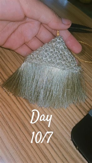 Day 10/7 latkan design with lace simple latkan design tutorial ✨ #latkankaisebanaye #shortvideo