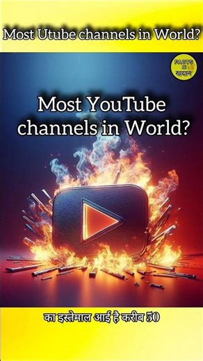 Where are the most YouTube channels? 2026 #shorts #youtube