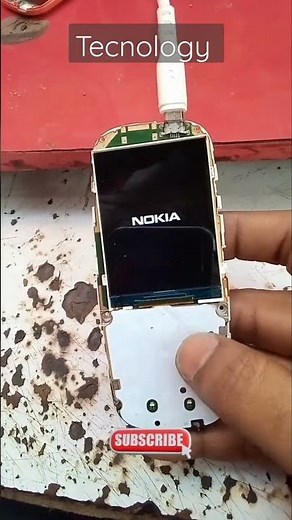 How can I turn on my Nokia keypad without power button?#trending #viral #video