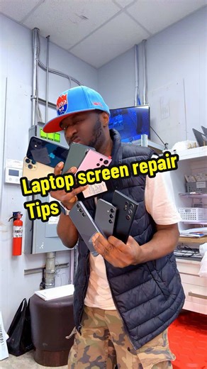How to replace your screen touch laptop screen all by yourself. Let’s go. #PCTips #laptopscreen #diy #techtips #fypviralシ🤔🤔