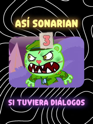 Diálogos de personajes de Happy Tree Friends