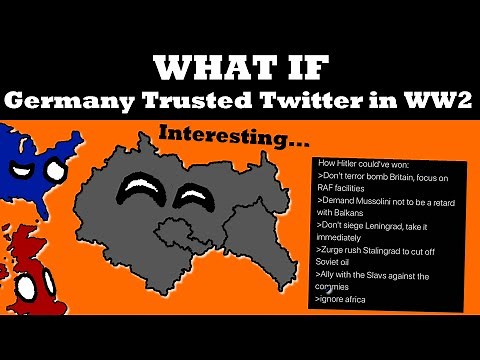 "How Germany Can Win WW2" - According to Twitter