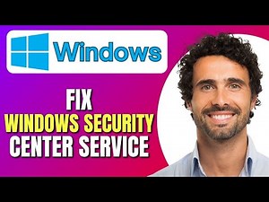 How To Fix Windows Security Centre Service Can't Be Started | Fix Windows Security Centre | Tutorial