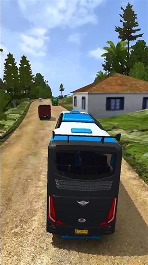 One Minute Later… The Van Flipped 😱” | Bus Simulator Indonesia #shortsfeed #bussidindonesia