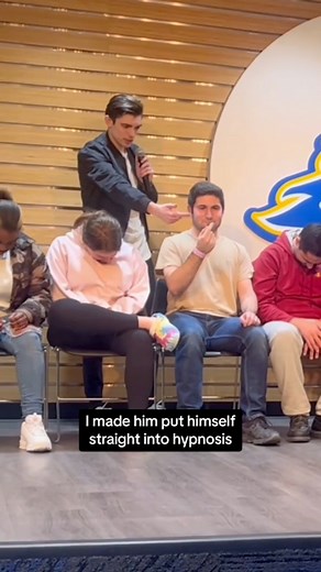 1.4K views · 15 reactions | Giving a new meaning to self hypnosis #hypnotized #hypnosis #hypnotists | Zach Pincince | Facebook