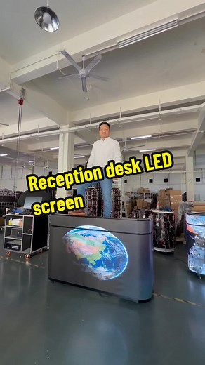 Innovative Reception Desk LED Screens for Businesses