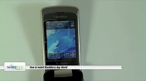 How to Download and install BlackBerry's App World