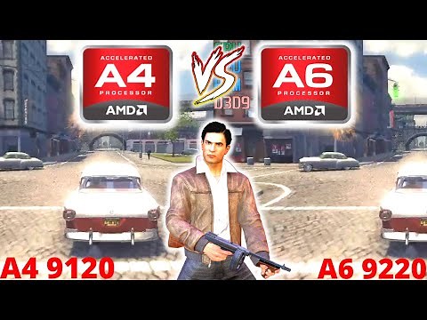 AMD A4-9120 vs AMD A6-9220 Gaming Test in 8 Games (2022)