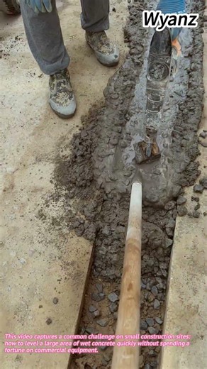 DIY Concrete Screed🛠️ How It Is Made↓