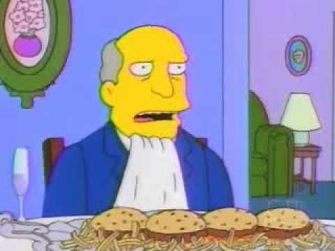 Skinner invites Chalmers on steamed hams