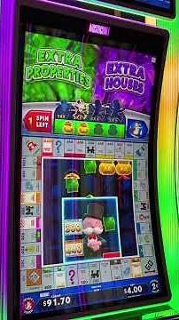 🎰 NEW Monopoly Big Board Bucks double pop bonus!! #slots #gambling #casino #jackpot #money