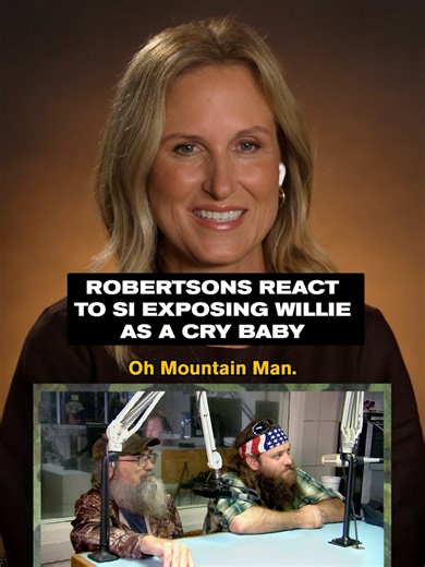 Cry baby? Nah, just a big softy! 🧸 #DuckDynasty #family #familyfun #comedy #cry