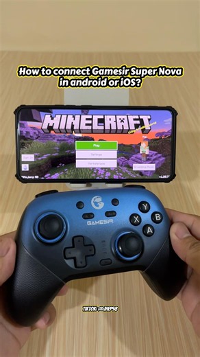 How to connect GameSir Super Nova Controller in Android or iOS? Tutorial 🔥 #gamecontroller #gamesir