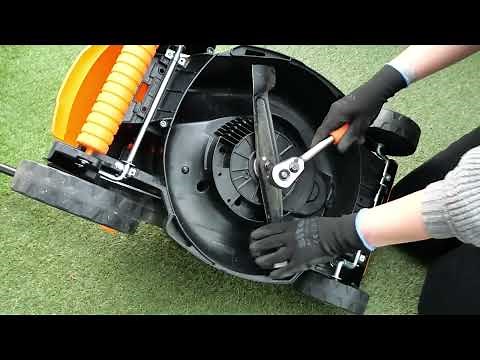 How to replace a Rotary Lawnmower Blade - LawnMaster®