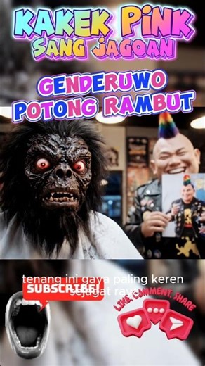 😂🎯 GENDERUWO Potong Rambut! ✂️