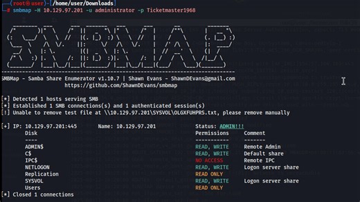 HackTheBox (Active) — Active Directory Series
