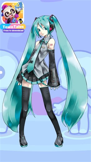 Miku in Town Tales" #towntales #drpanda #avatarworld #avatarstory #pazu #avatarworldshorts