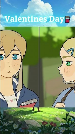 Valentines Day 🍫 [Animation] #zelda #link