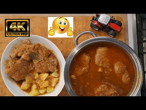 Zsiradék nélkül készült körömpörkölt 45 perc főzéssel, kuktában ! Vaj puha lett és nagyon finom .-)