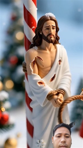 The Christmas passion of Jesus Christ — A winter Journey of Sacrifice 💔🙏✝️ #jesus #god