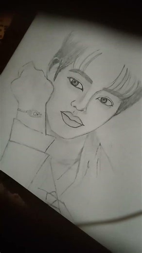 BTs jin drawing #jin #bts#army#new#kpoop#shorts#