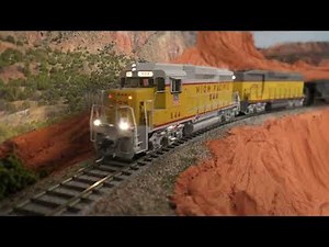 ScaleTrains HO Union Pacific GP30 A/B unit Review Nevada Museum 844