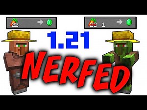 Villager NERF in Minecraft…