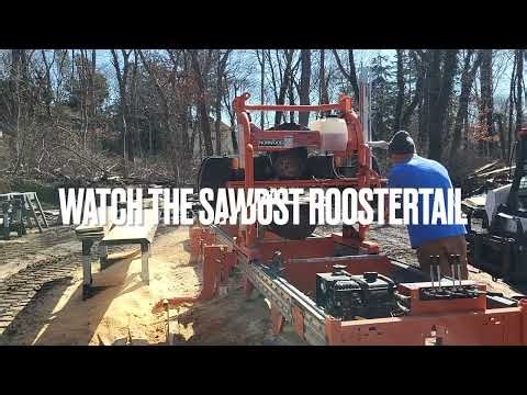 Mapping your way through a sawmill log on the Norwood HD36v2.